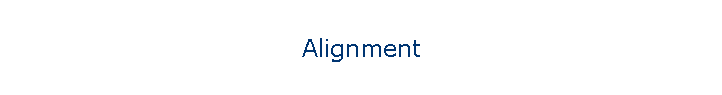 Alignment