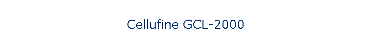 Cellufine GCL-2000