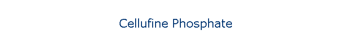 Cellufine Phosphate