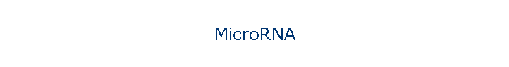 MicroRNA