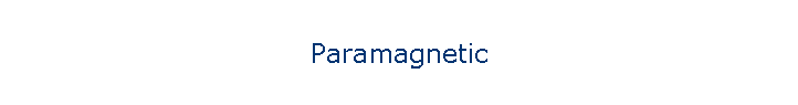 Paramagnetic