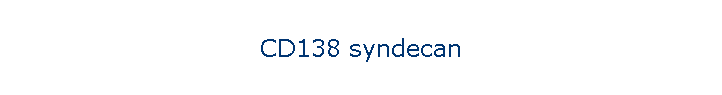 CD138 syndecan
