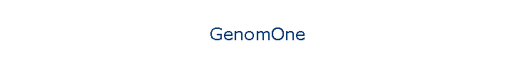 GenomOne